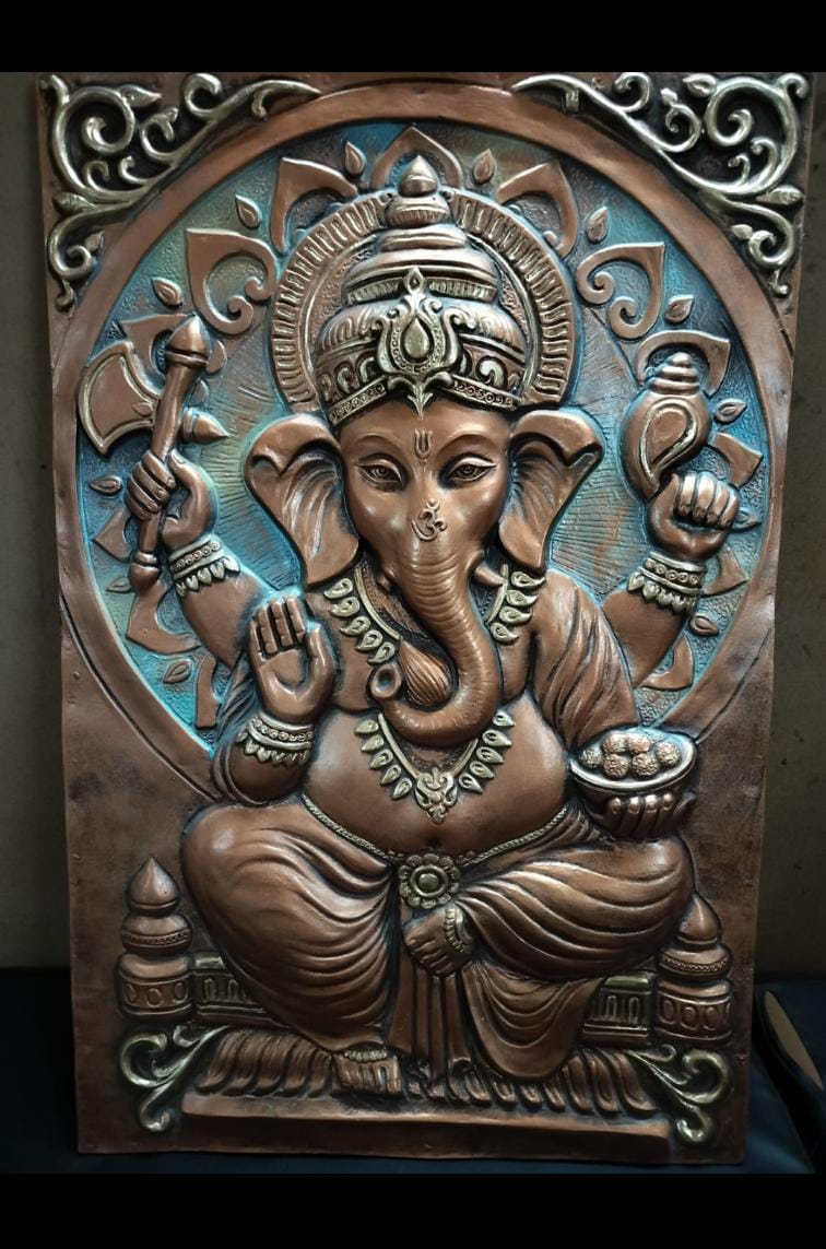 Customized Buddha Poster Wall Tile (3x4 Feet, Matt, 4Pcs)